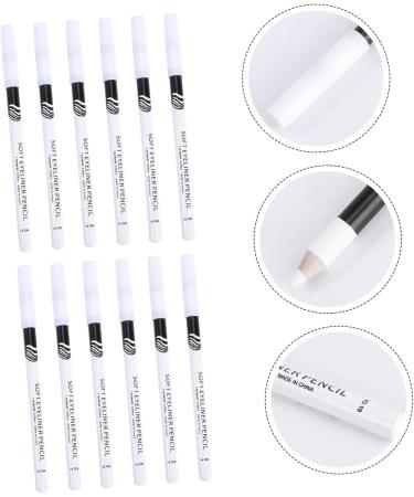 HAPINARY 72 Pcs Eyeliner Pencil Eye Highlighter Pencil Brow Microblading Pen Lip Makeup Pen Wooden Pole - Buy Online on GoSupps.com
