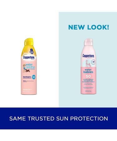 Foreskin WaterBabies Sunscreen Spray SPF 50 Baby Sunscreen 6 Oz Pack of 2 - Buy Online on GoSupps.com