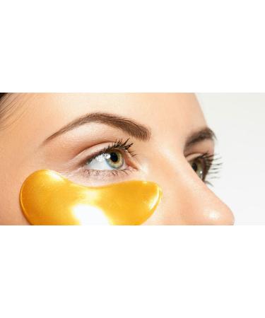 Nourishing Collagen & Peptide Under Eye Patches. With Vitamin E and Hyalauronic Acid. All Organic Vegan and Paraben Free. (Black)