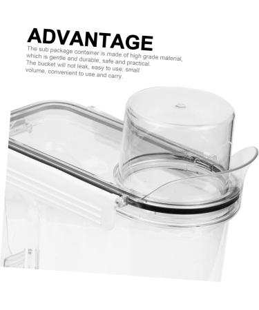 Baluue 3pcs Laundry Storage Box Laundry Holder Fabric Softener Liquid Lotion Transparent Plastic 1 count (Pack of 1) Transparentx3pcs - Buy Online on GoSupps.com