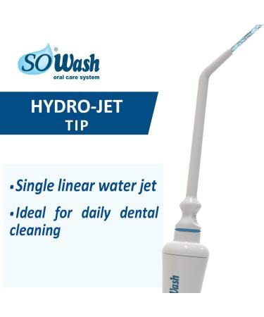 SoWash Trio Water Flosser | Non-Electric Dental Irrigator | Connects to Faucet | Vortice Tips Included | Italian Quality | International Shipping - Buy Online on GoSupps.com