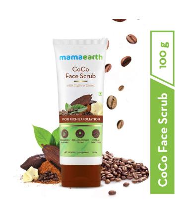 Buy CoCo Face Scrub with Coffee & Cocoa - 100g | Rich Exfoliation for Glowing Skin - International Shipping Available - Buy Online on GoSupps.com