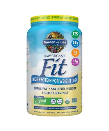 Garden of Life RAW Organic Fit High Protein for Weight Loss Original 31.39 oz (890 g)