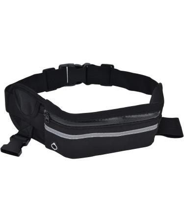 Hands Free Dog Leash with Zipper Pouch Durable Bungee with Reflective Strips Adjustable Waist Belt for Walking Jogging and Running Your Dog(black) - Buy Online on GoSupps.com