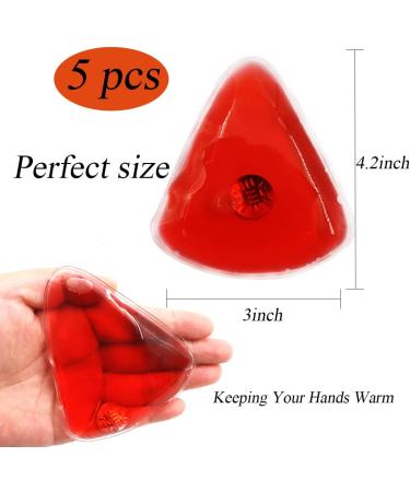 Reusable Snap Heat Pack Hand Warmers - Boil Click Heat Pocket Hand Warmer Gel Hand Warmers for Camping & Outdoor (5 Colors) - Buy Online on GoSupps.com
