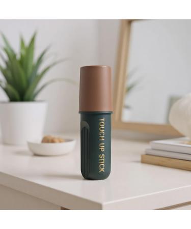 Hair cover stick color stick for light gray hair waterproof concealer natural cosmetics for men and women adults side view hairline business meetings appointments brown - Buy Online on GoSupps.com