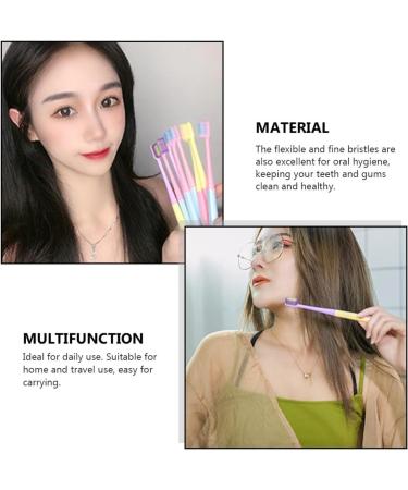 Shop HOMSFOU 8pcs Ice Cream Toothbrush Set - Portable Fun and Perfect for Kids | International Shipping Available! - Buy Online on GoSupps.com