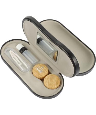 Buy Aboofan Dual Purpose Glasses Case - 4 Sets Double-Layer Travel & Storage Box for Glasses & Contact Lenses - Perfect for International Shipping - Buy Online on GoSupps.com