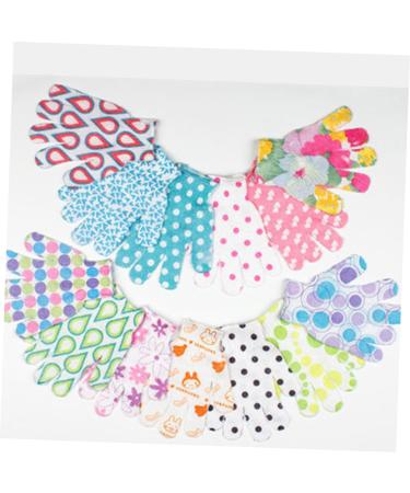 Buy Hemoton Exfoliating Bath Gloves - Printed Mitts for Effective Skin Exfoliation | International Shipping Available - Buy Online on GoSupps.com