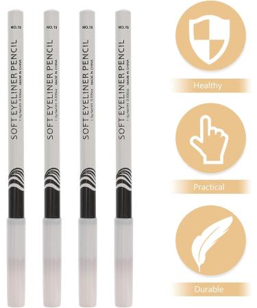 Hohopeti Lot de 12 Crayons Eyeliner Blancs Waterproof Stylos Illuminateurs pour Maquillage des Yeux Plastique Robuste Format Compact Portable Maquilleurs Professionnels et Retouches - Buy Online on GoSupps.com