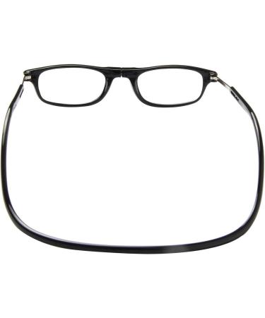 TBOC +3.50 Reading Glasses for Men & Women - Foldable Adjustable Black Frames | Presbyopia Aid with Magnetic Closure - 1 Pack - Buy Online on GoSupps.com