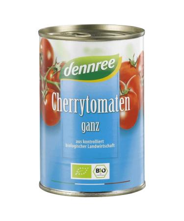 dennree dennree Whole organic cherry tomatoes (1 x 400 g).