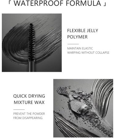 Mascara - Volume Curl & Smudge Mascara Volume Lasting & Natural (Kaffee) - Buy Online on GoSupps.com