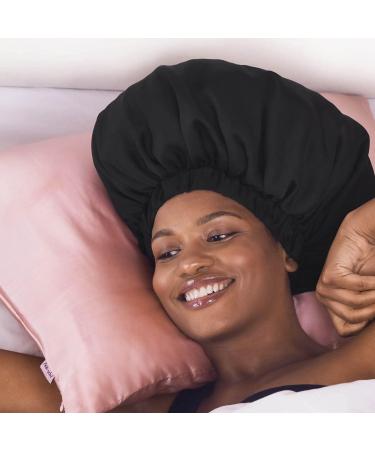Kitsch XL Satin Bonnet for Sleeping - Jumbo, Softer Than Silk Hair Wrap Cap for Women - Buy Online on GoSupps.com
