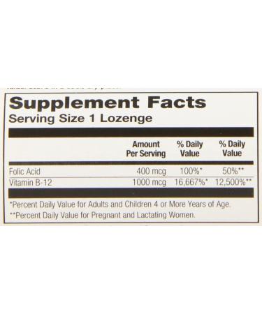Thompson B12 Lozenge - Natural Cherry Flavor 1000 mcg | 30 Lozenges | Energy & Wellness - Buy Online on GoSupps.com