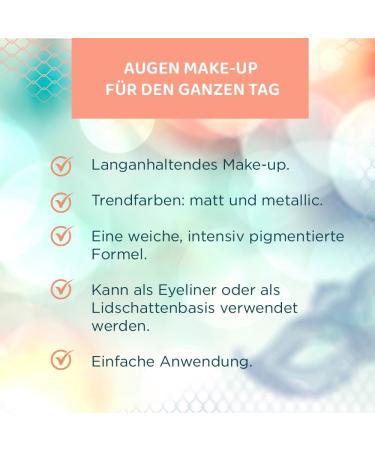 Eveline Cosmetics Variety Gel Eye Pencil No. 01 - Waterproof Versatile Eyeliner and Primer with Intense Pigmentation in 6 Vibrant Colors - Buy Online on GoSupps.com