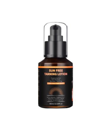 Quick Self Tanning Lotion-Natural Glow Self Tanner Lotion for Face & Body | Hydrating Tanning Lotion with Shea Butter & Plant Extracts | Vegan-Friendly Streak-Free Formula-DHA contene 10% 21