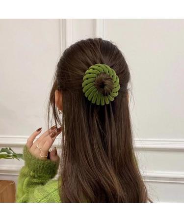 6PCS Bird Nest Magic Hair Clips for Women Vintage Bird Nest Hair Clips Large Hair Bun Ponytail Holders for Women Curly Thick Hair Accessories - Buy Online on GoSupps.com