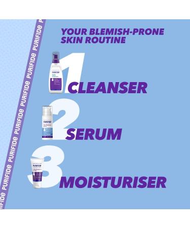 Purifide by Acnecide Post-Breakout Niacinamide Serum with Bakuchiol for Acne Prone Skin & Blemish Control 30ml - Buy Online on GoSupps.com