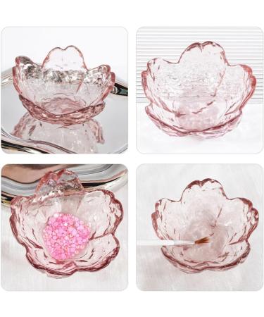 FOMIYES Nail Tools Nail Art Tool Manicure Tools Japanese Nail Pen Cup Nail Dish Japanese Pen Washing Holder Japanese Nail Pen Holder Nail Cups Cherry Blossoms Glass Accessories - Buy Online on GoSupps.com
