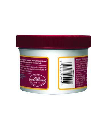 Wrights Copper and Brass Cream Cleaner - 8 Ounce - Gentle Tarnish Removal - Buy Online on GoSupps.com