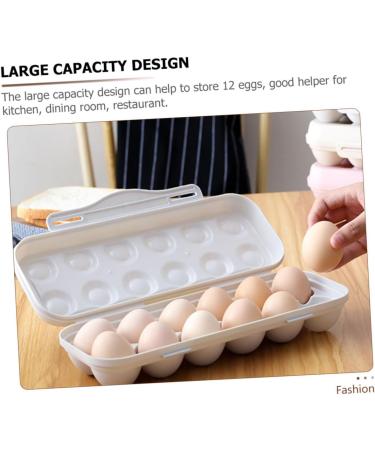 Anti-Collision Damage Chicken Plastic bin Organizer Fridge Egg Drawer Egg Carrier Egg Carton - Buy Online on GoSupps.com