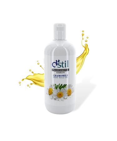 Dstil Chamomile Oil 500ml Post-Depilatory Care Oil Removes Wax Residue Body Care Waxing Hair Removal