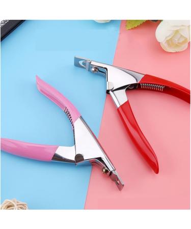 SJLS 1pcs Nail Cutter Type U Stainless Steel Nail Clipper for Acrylic Nails Pedicure Tools Professional (Color : Pink) - Buy Online on GoSupps.com