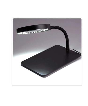Lightweight Magnifying Glass 10 Times Hd Desktop with 36 Led Lights Plug-in Magnifying Glass for Electronic Circuit Board Repair Lofty Ambition