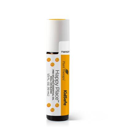 Plant Therapy KidSafe Happy Place Essential Oil Blend 10 mL (1/3 oz) Pre-Diluted Roll-On 100% Pure Therapeutic Grade