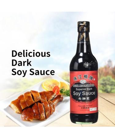 Pearl River Bridge Dark and Light Soy Sauce Combo Set Naturally Brewed 500ml (Pack of 2) - Buy Online on GoSupps.com