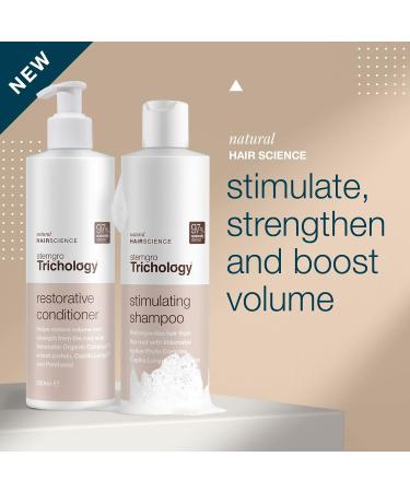 Stemgro Trichology Hair Growth Shampoo & Conditioner Set - Clinically Proven Hair Loss Treatment for Women - 250ml x 2 - Buy Online on GoSupps.com