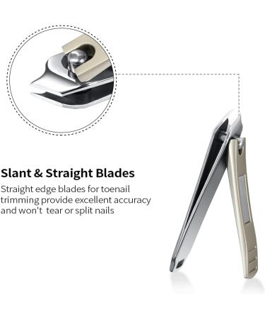 CHJHJKG Nail Clippers (Beauty) Nail Clippers Set Stainless Steel Nail Cutter Professional Finger Toe Pedicure Manicure for Women Men - Buy Online on GoSupps.com