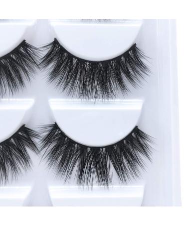 3D Mink Lashes Wholesale - Handmade Reusable Luxurious Wispy False Eyelashes - 15 Pairs/3 Pack - F810 - Buy Online on GoSupps.com