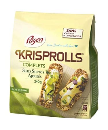 Krisprolls Sugar-free toasted buns - The package of 240g