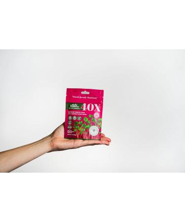 Buy 40X Microgreen Powder - Daily Nutritional Wellness 1 Oz | Organic Superfood Supplement for Health - Buy Online on GoSupps.com