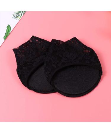 Healifty High Heel Pads - 2 Pairs Toe & Women's Shoe Inserts - Black 12*9cm - Buy Online on GoSupps.com