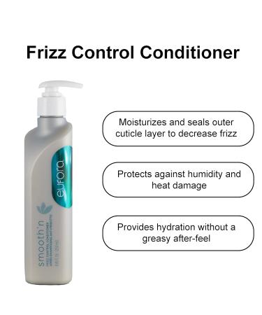 Eufora Smooth n Frizz Control Conditioner 8.45 oz - Anti-Frizz Hair Treatment for All Hair Types - Buy Internationally - Buy Online on GoSupps.com