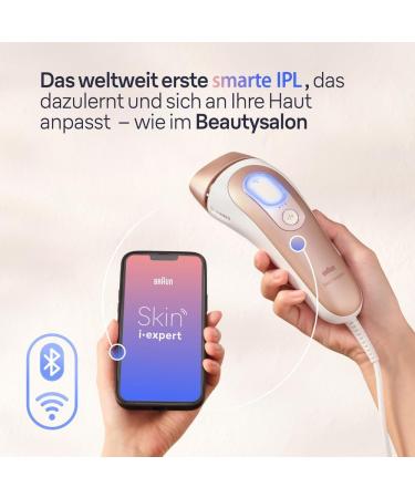 Braun Smart IPL 7 Skin I - Expert Hair Removal for Women 3 Attachments Free App Laser Alternative Designed in Germany - PL7249 - Buy Online on GoSupps.com