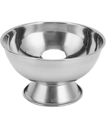 Stainless Steel Shaving Foam Bowl - Large Capacity & Durable Design for Effortless Shaving - Buy Online on GoSupps.com