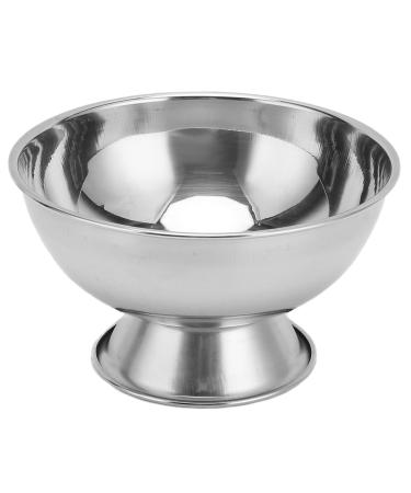 Natudeco Shaving Foam Bowl Shaving Soap Bowl Stainless Steel Shaving Foam Bowl Men Boyfriend Husband Dad Birthday Father's Day for Him