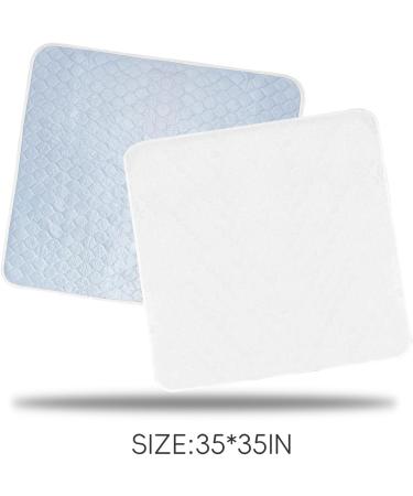 Xinhusu Washable & Reusable Waterproof Incontinence Inlays for Adults & Children | 35x35in Mattress Protection - Buy Online on GoSupps.com
