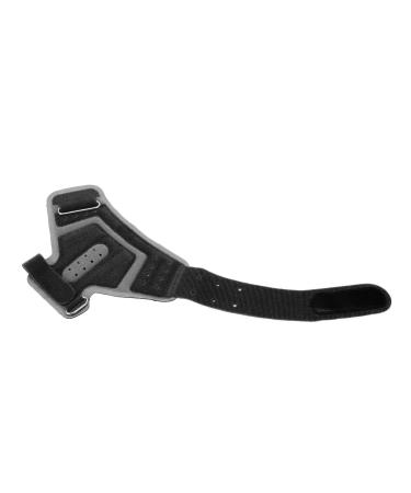 Finger Support Brace Breathable Sponge Thumb and Wrist Stabilizer Splint Thumb Protection Sleeve for High Impact Sports (Black)