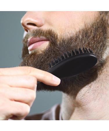 QUR 4 PCS Black Shaving Brush Set - Luxurious Professional Barber Tools for Men | International Shipping - Buy Online on GoSupps.com
