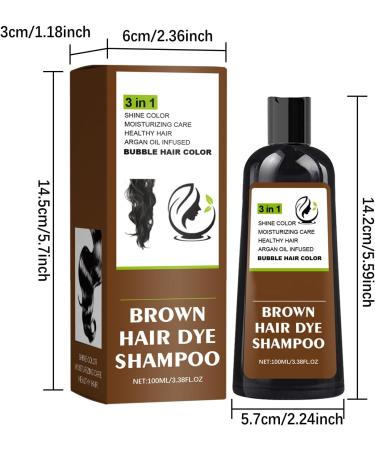  Utapossin Hair Coloring Shampoo Plant-Based Bubble Hair Dye Natural Plant-Based Hair Dye Natural Vegetable Hair Dye Plant-Based Bubble Hair Coloring Shampoo - Buy Online on GoSupps.com