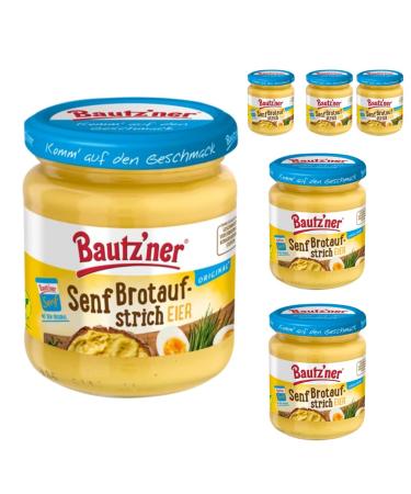 Bautz'ner Mustard Egg Spread 200 ml x 6 Pieces
