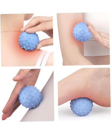 Beavorty Triangular Nail Fascia Massage Balls - 4 Pack Deep Tissue Roller for Foot & Body - TPE Lacrosse Balls for Plantar & Fitness - Buy Online on GoSupps.com