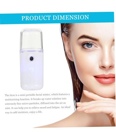 Beatifufu 1pc Fashion Mist Sprayer Handheld Sprayer Handheld Steamer Acondicionador Femally Face Steamer White - Buy Online on GoSupps.com