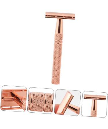 Wooneky Double Edge Safety Razor for Women Aluminum Manual Razor with Metal Blade for Smooth Shaving - Buy Online on GoSupps.com