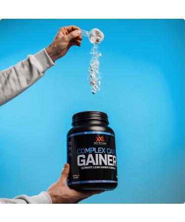  XXL Nutrition XXL Nutrition - Complex Carb Gainer - Protein Powder 38.9g of Protein - Vanilla - 2500 Grams - Buy Online on GoSupps.com